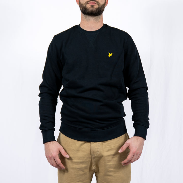 Crew neck sweatshirt - jet black