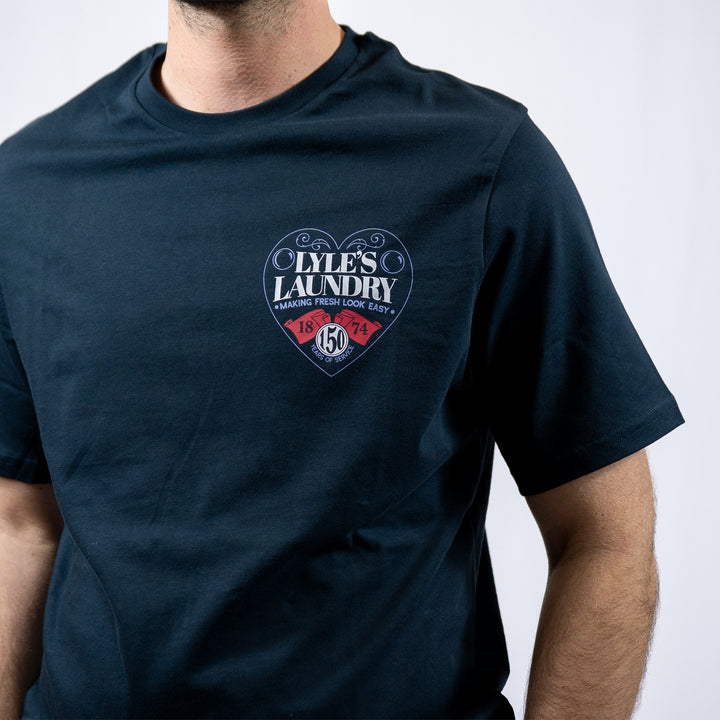 Chest Graphic T-Shirt – T-shirt homme Dark Navy