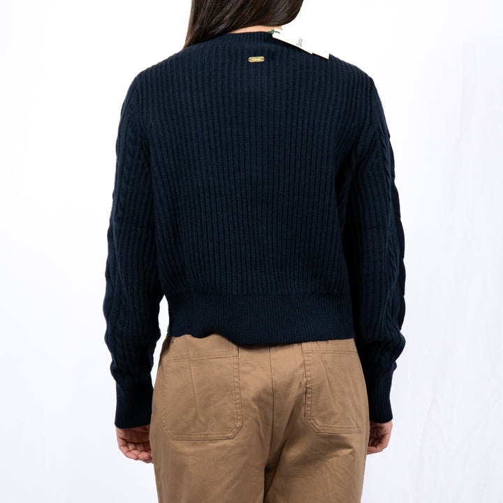 Barbour Elina knitted cardigan - dark navy