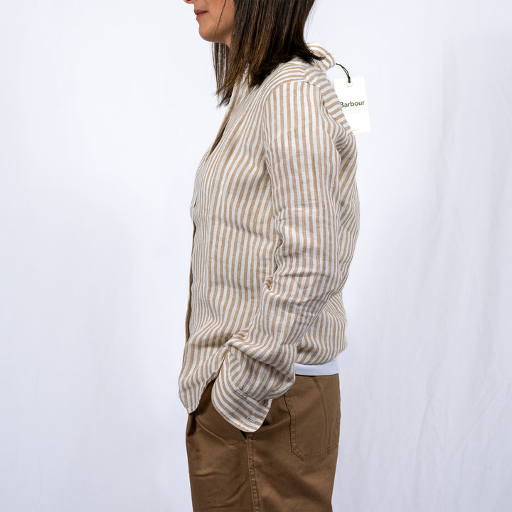 Barbour marine shirt - hessian stripe