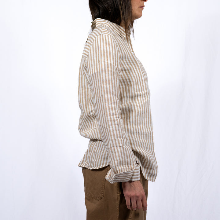 Barbour marine shirt - hessian stripe