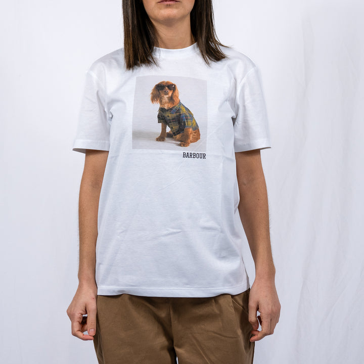 Barbour marine t-shirt - white