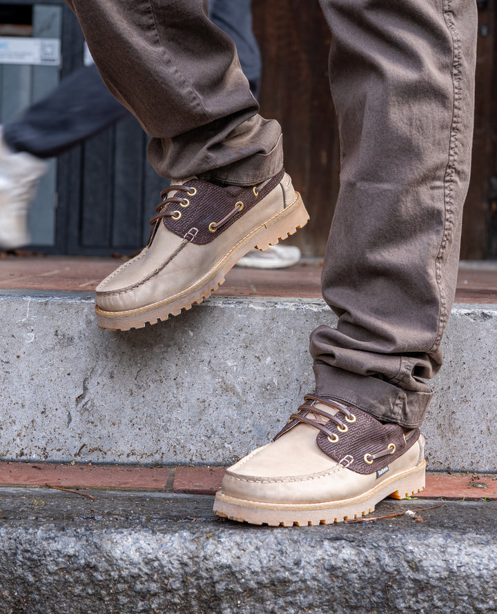 Deck Boat Shoes – Chaussures bateau homme Sand / Brown