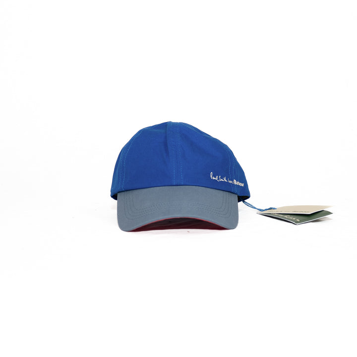 Barbour x Paul Smith cap - blue