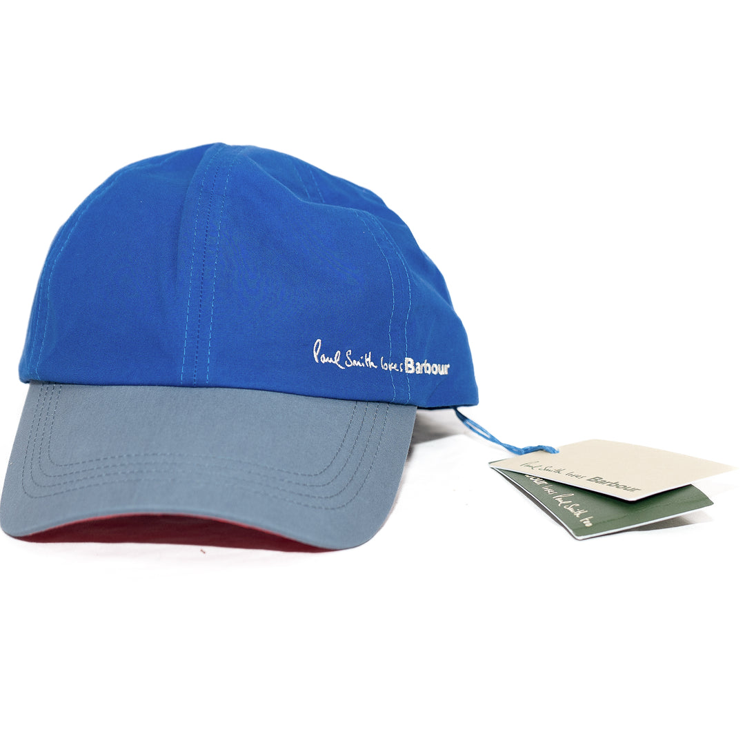 Barbour x Paul Smith cap - blue