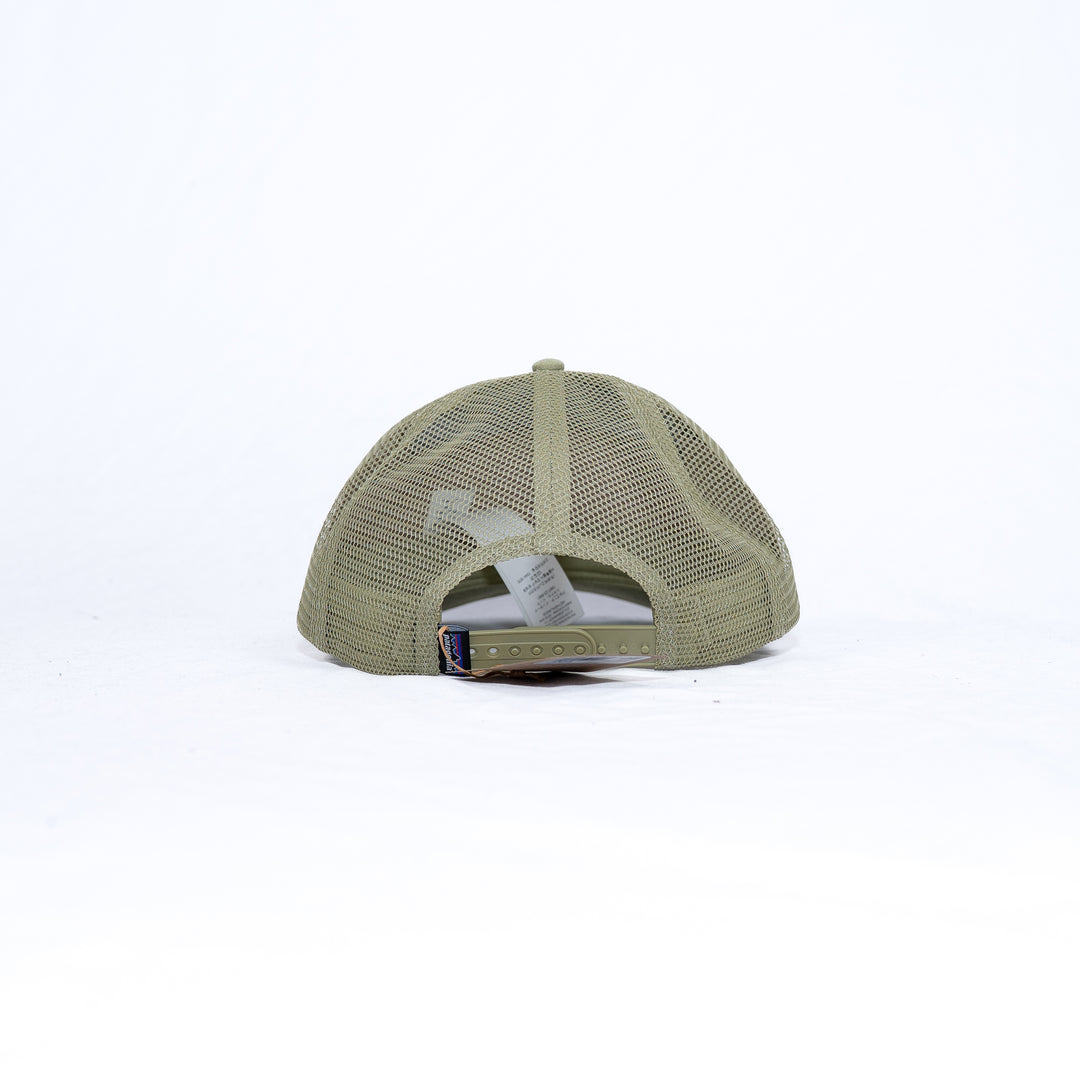 P-6 logo Lopro trucker hat - gumtree green