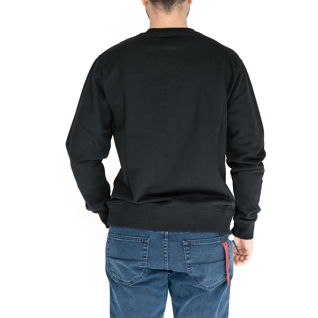 Badge crewneck - black