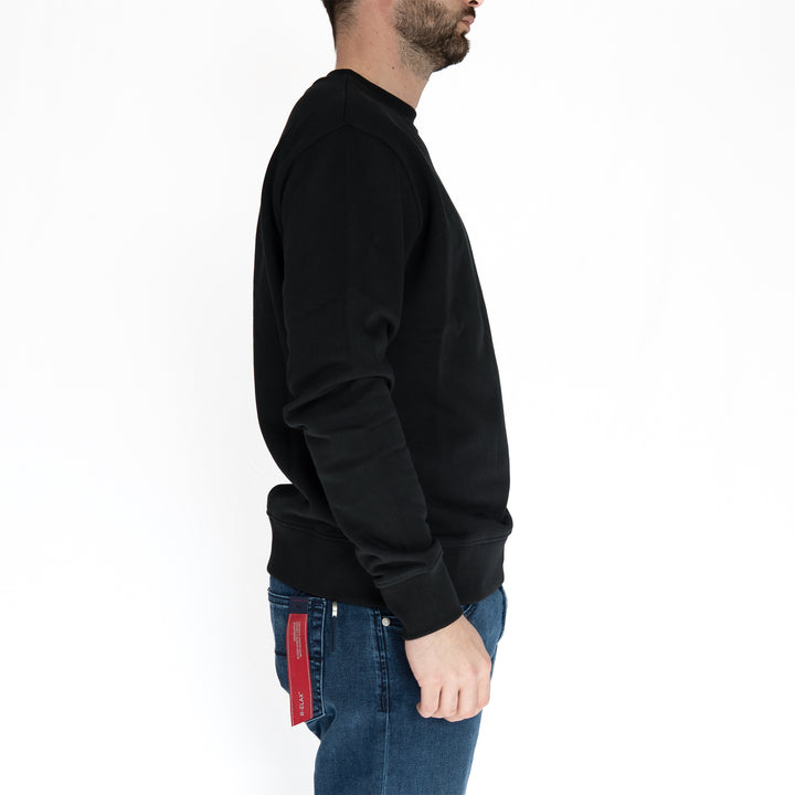 Badge crewneck - black
