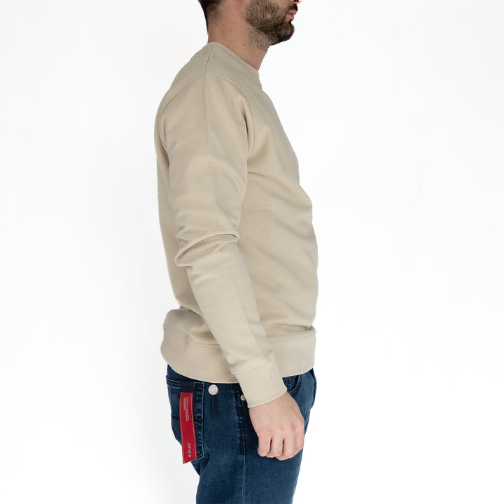 Badge crewneck - beige