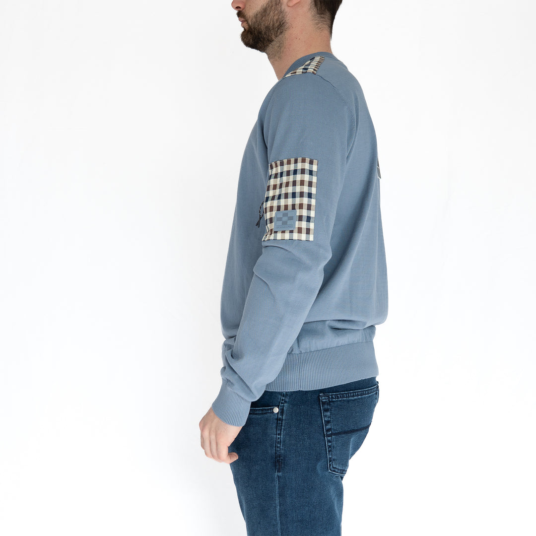 Active Lamina Pocket Crewneck – Pull homme beige Oil