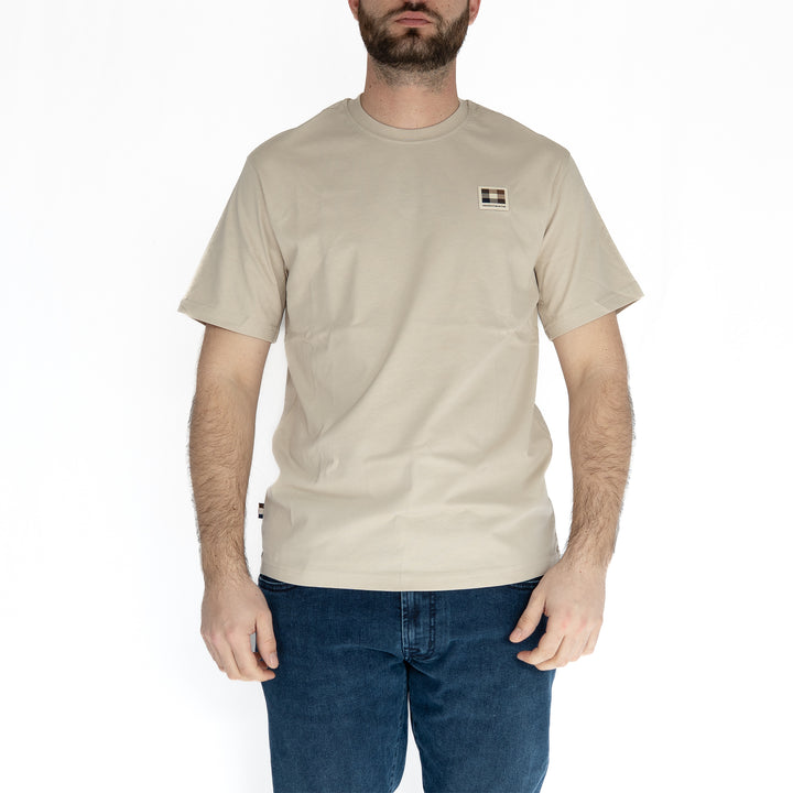 Active Badge T-Shirt – T-shirt homme beige