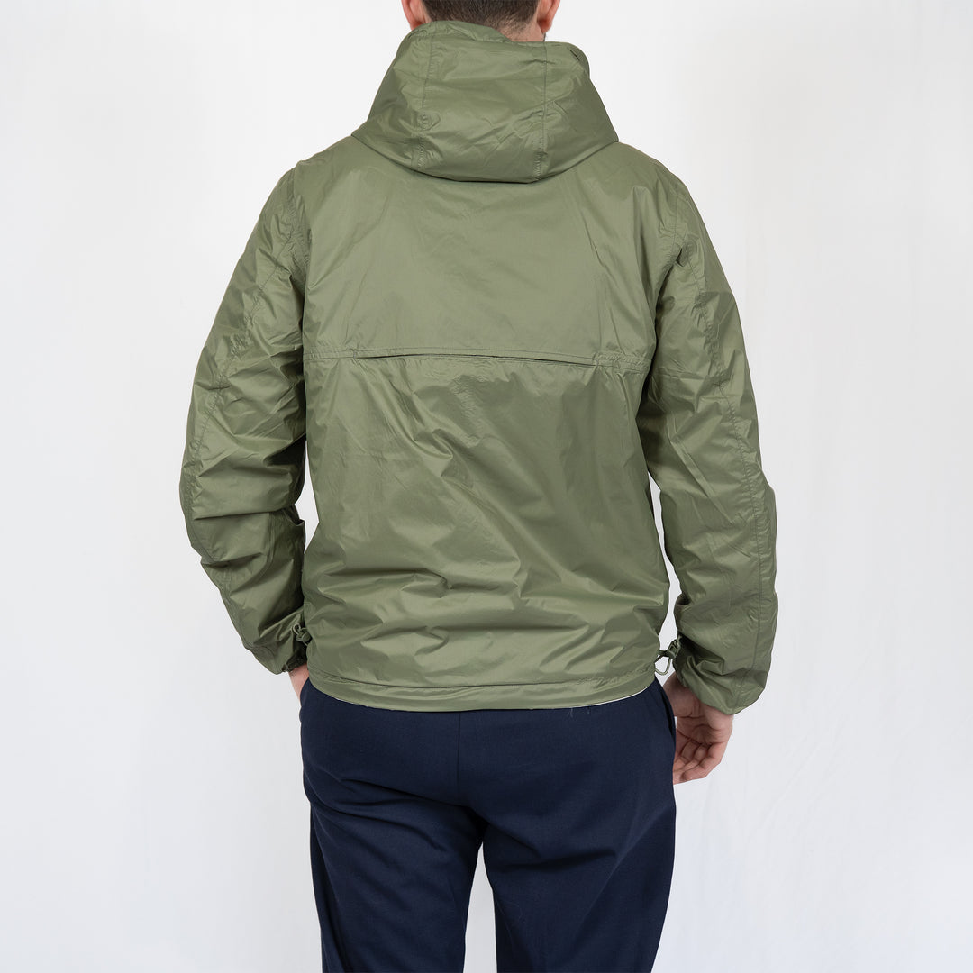 Veste K-Way Jake Cotton Double – Beige / Lt Green Lichen