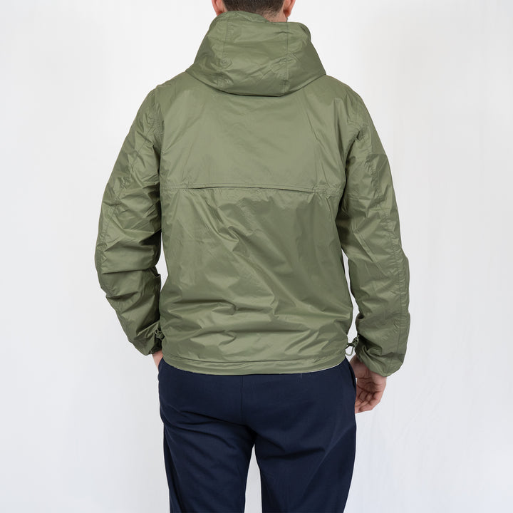 Veste K-Way Jake Cotton Double – Beige / Lt Green Lichen