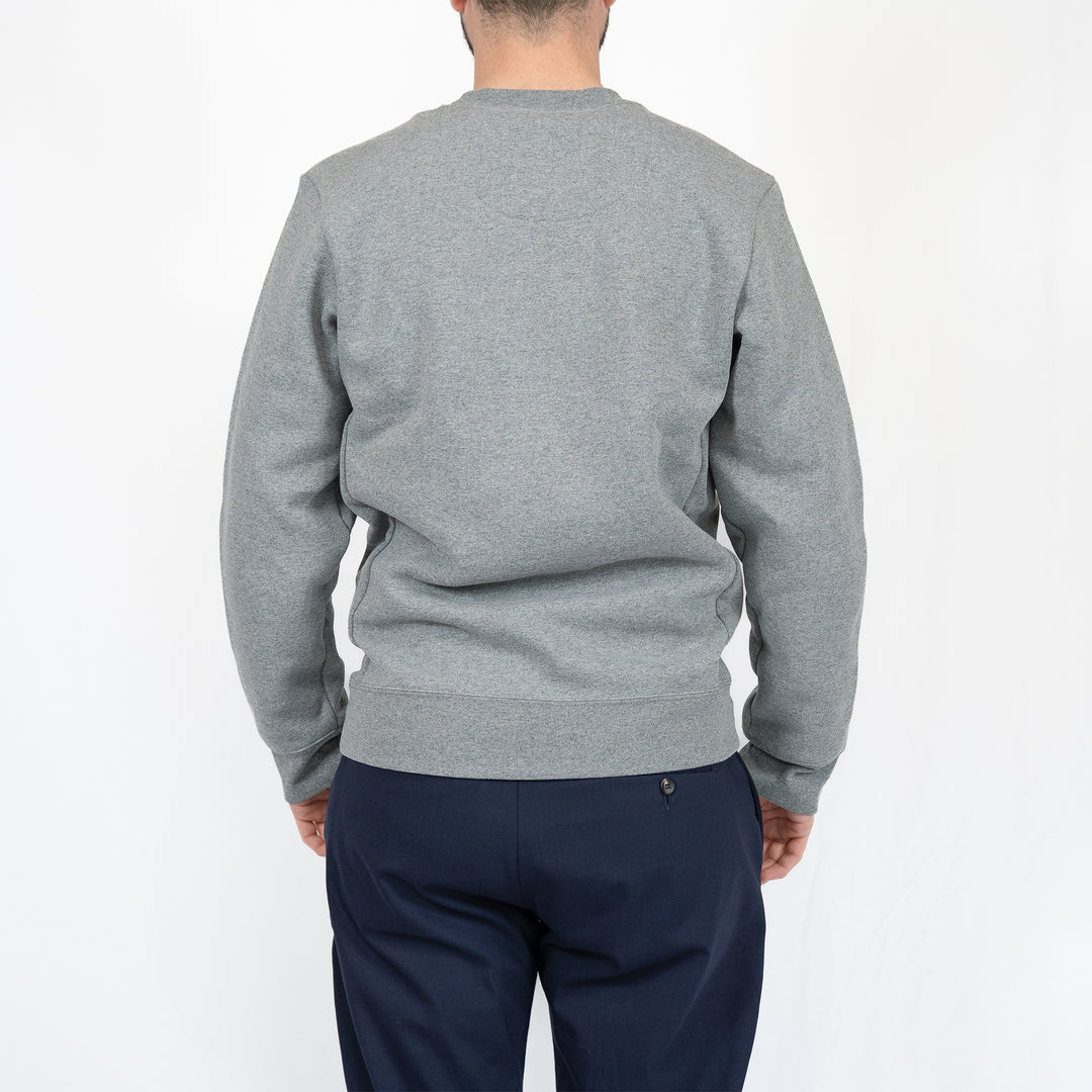 Sweat Patagonia 95 Oval Logo Uprisal Crew - gravel heather