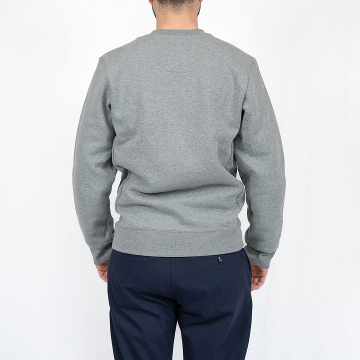 Sweat Patagonia 95 Oval Logo Uprisal Crew - gravel heather