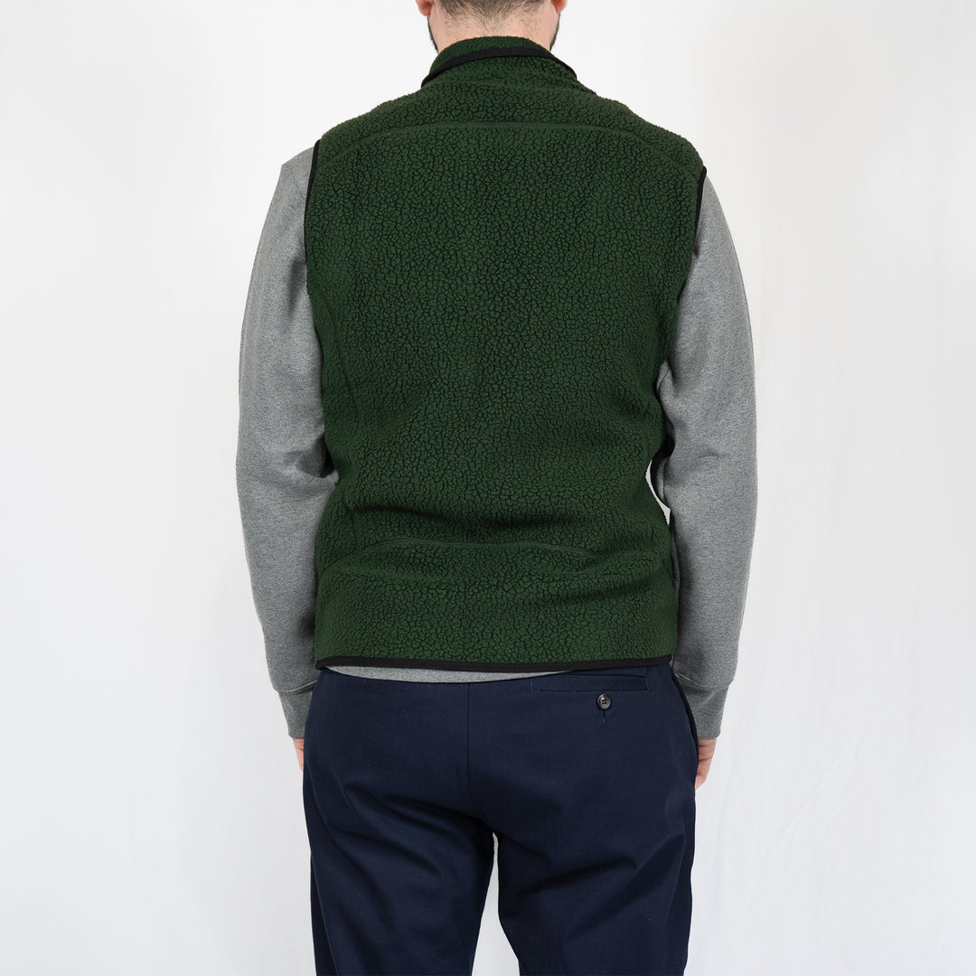 Gilet Patagonia Retro Pile Fleece Vest – Old Growth Green