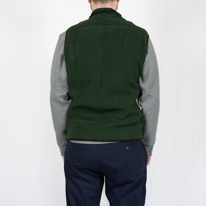 Gilet Patagonia Retro Pile Fleece Vest – Old Growth Green