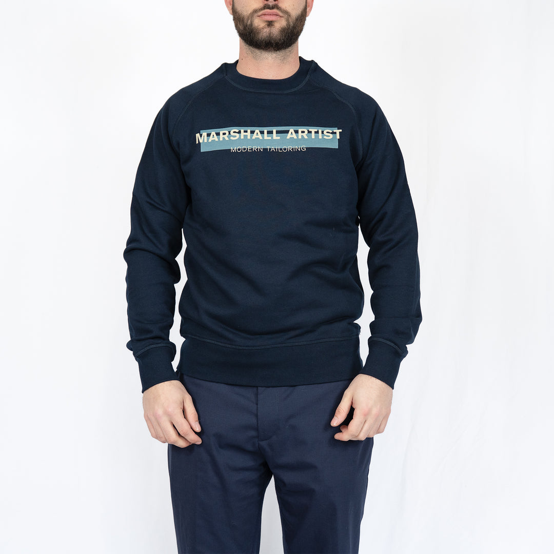 Sweatshirt Marshall Artist Seafield Crewneck – Navy