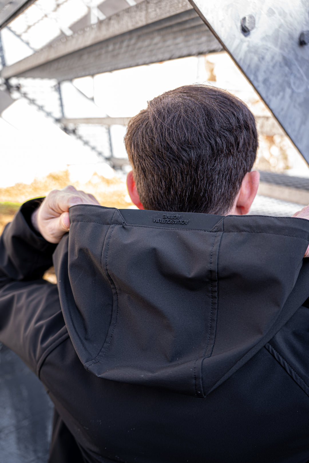 Active Soft Shell Jacket – Veste homme softshell noire