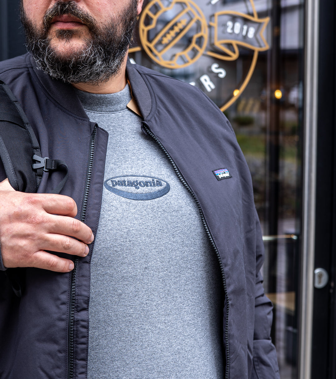 Veste Patagonia Isthmus Insulated Deck Jacket – Black