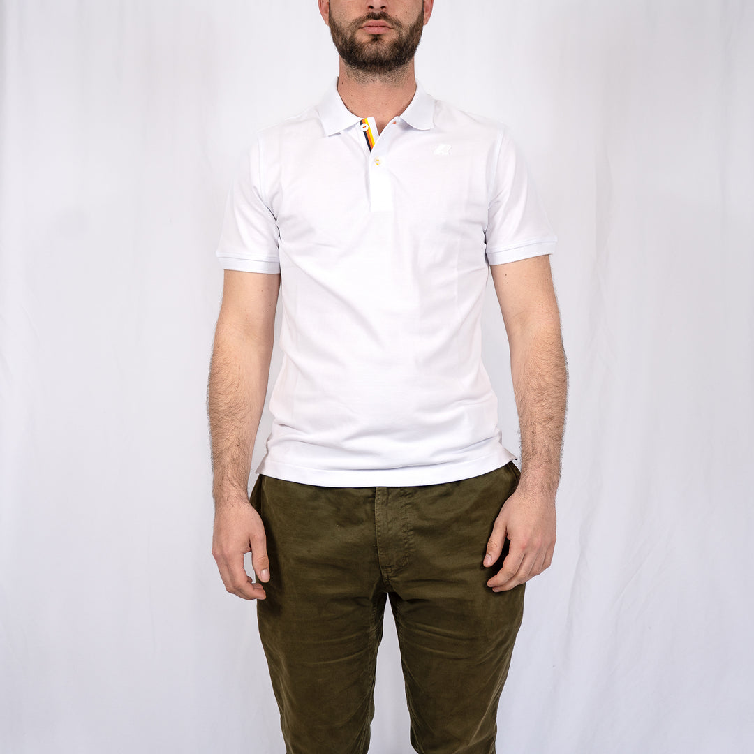 Vinnie pique - white