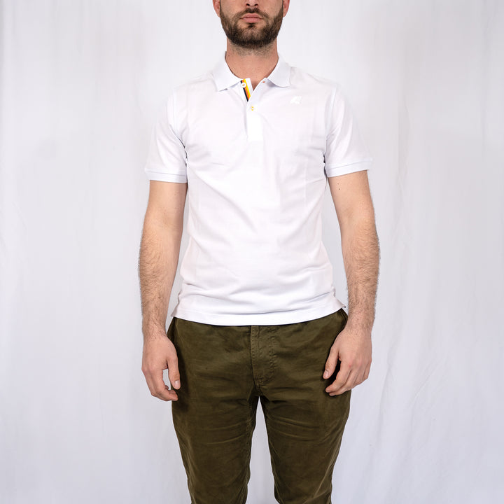 Vinnie pique - white