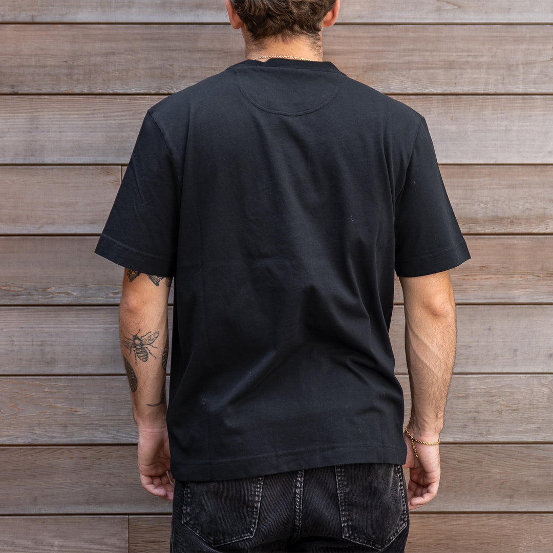 SMQ rainy graphic tshirt / black