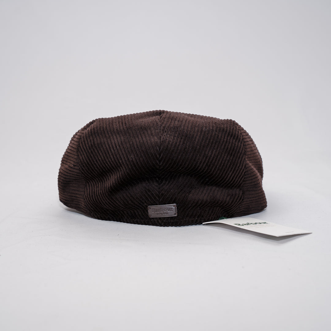 Westdale cord flat cap - brown