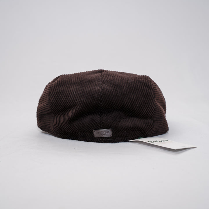 Westdale cord flat cap - brown