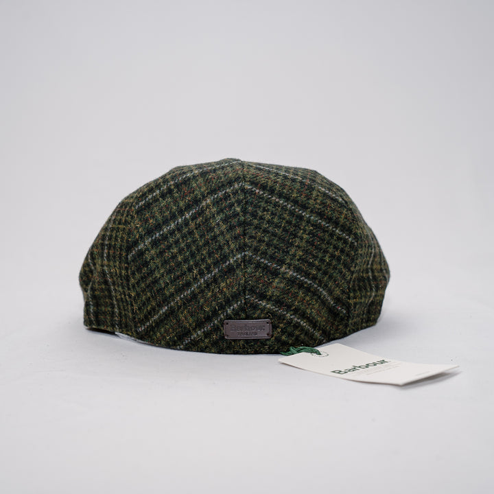Wilkin flat cap - olive check