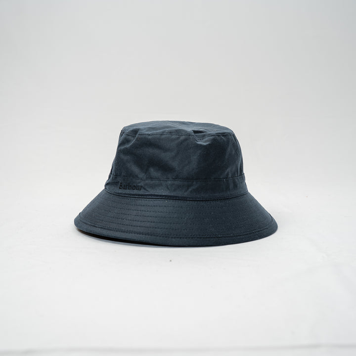 Wax bucket hat - navy