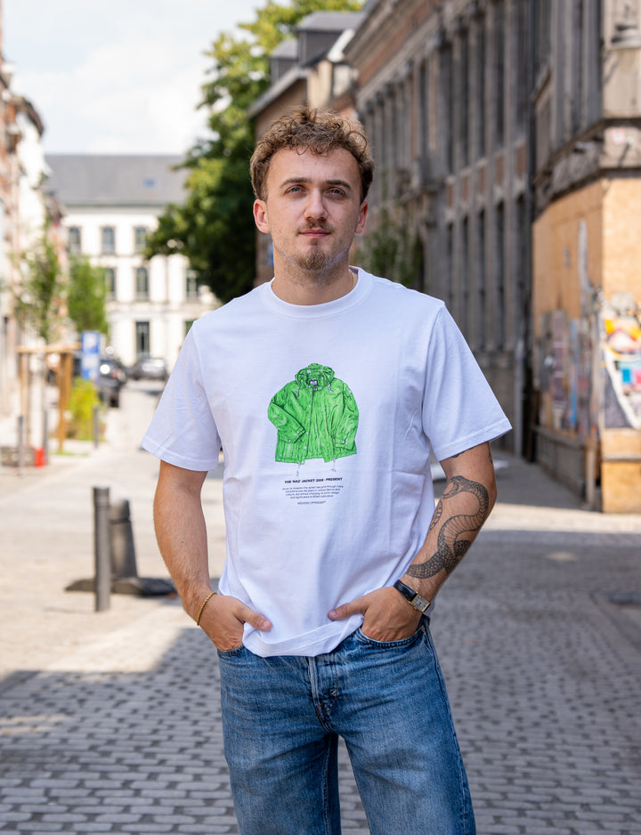Naz Graphic T-Shirt – White