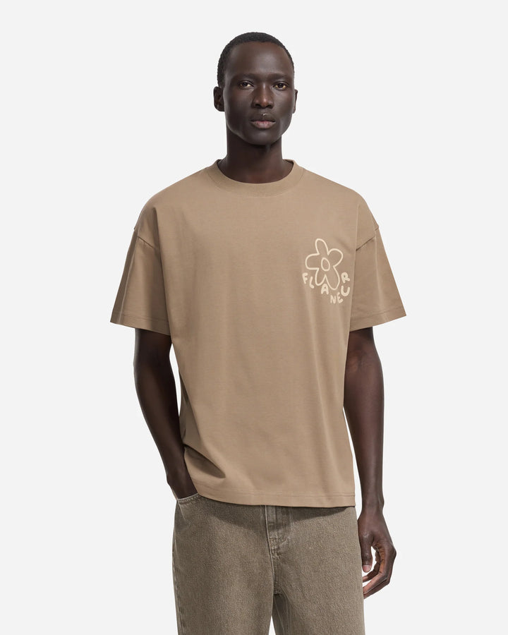 Blossom T-shirt - Brown
