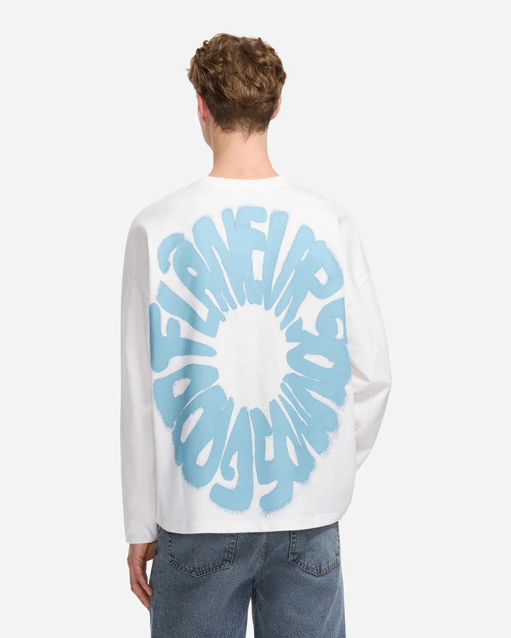Flaneur Sounds Good Long Sleeve - White