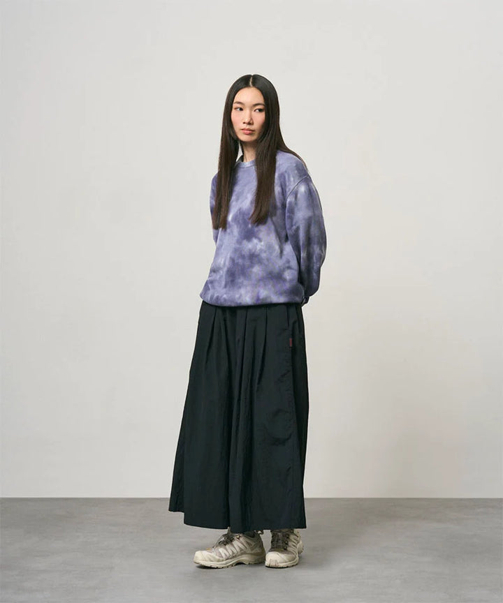 Nylon Flare Pant - Black