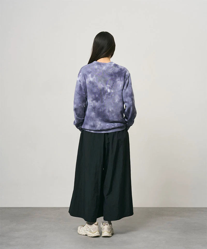 Nylon Flare Pant - Black