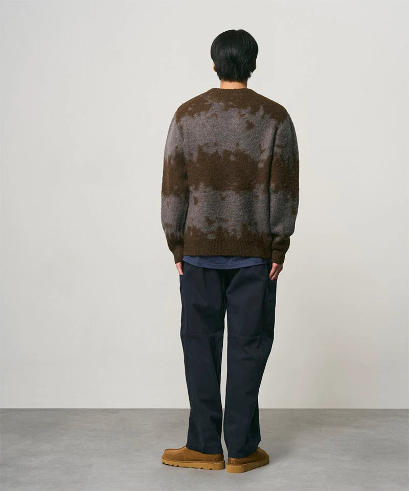 Mohair Splatter Sweater - Slate Splatter