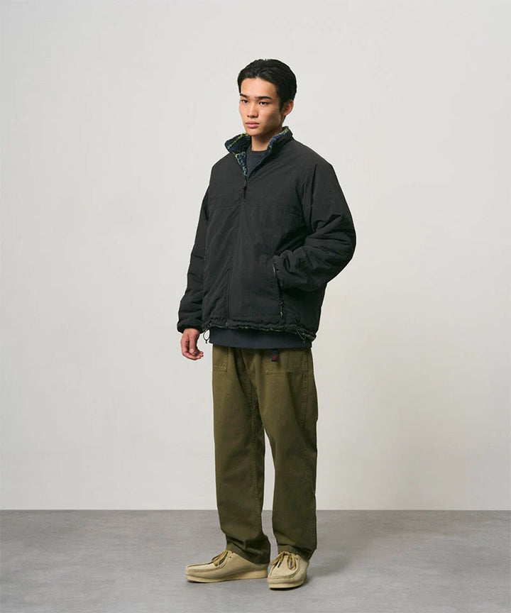 Reversible Sherpa Plaid Jacket