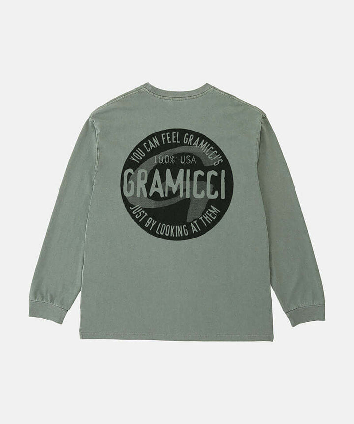 Icon L/S Tee Pigment Dyed Sage Pigment