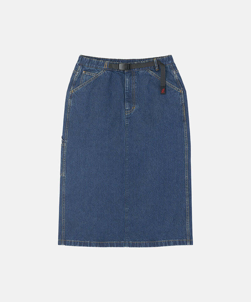 Denim Carpenter Skirt