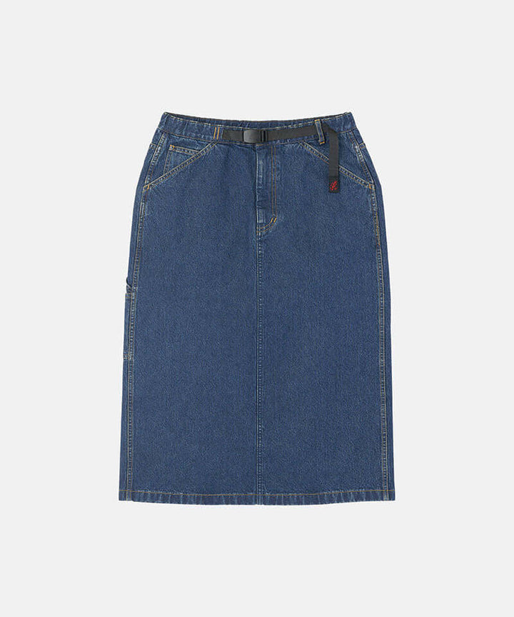 Denim Carpenter Skirt