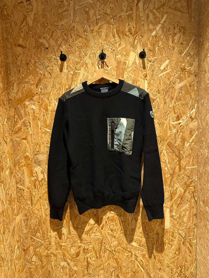 Trui Paul & Shark camouflagezak - zwart/camouflage
