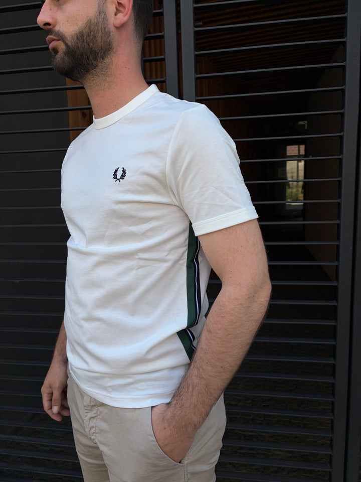 Stripe tape t-shirt - Snow White