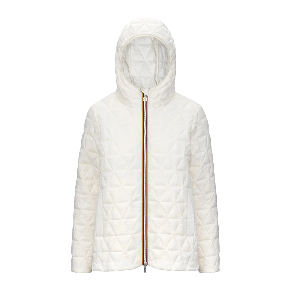 Madlaine diamond quilted warm - white gardenia