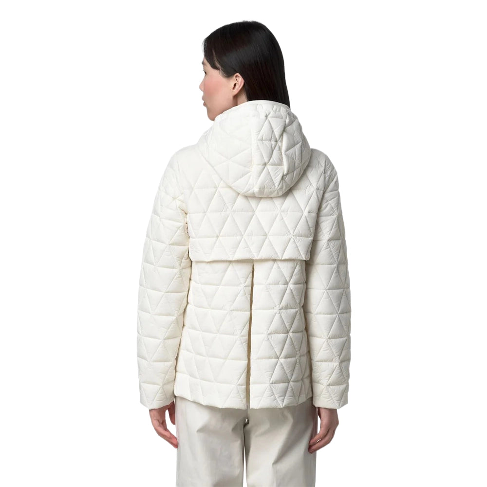 Madlaine diamond quilted warm - white gardenia