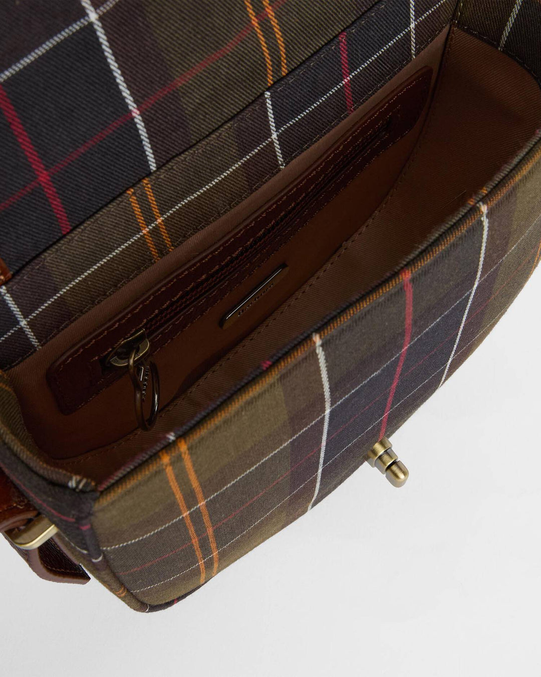 Elm tartan crossbody bag / classic tartan