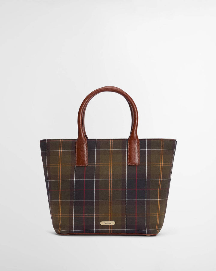 Barbour birch tartan tote bag - classic tartan