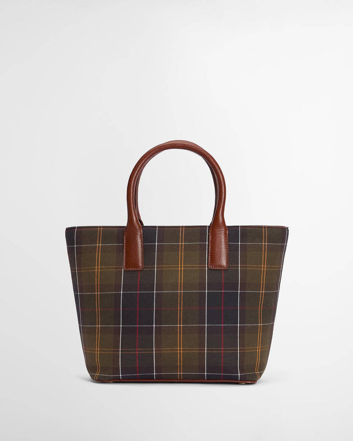 Barbour birch tartan tote bag - classic tartan