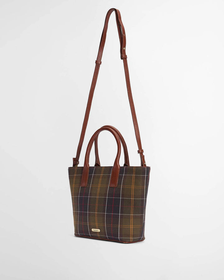 Barbour birch tartan tote bag - classic tartan