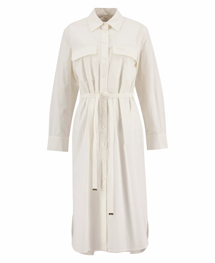 Barbour Rowane midi dress - marshmallow